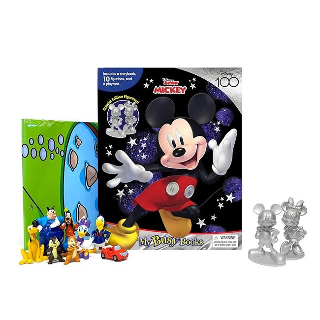 PHIDAL DISNEY 100 LIMITED EDITION MICKEY MY BUSY BOOK