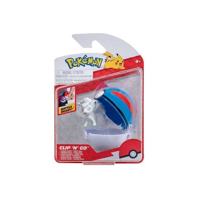 POKEMON  CLIP N GO BALL SET ASSORTED BATTLE READY S3