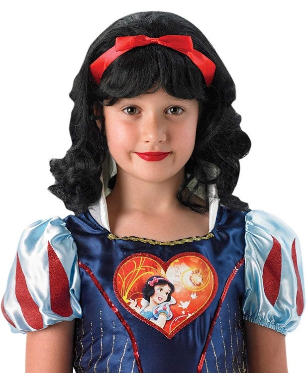 RUBIES COSTUME WIG DISNEY PRINCESS SNOW WHITE