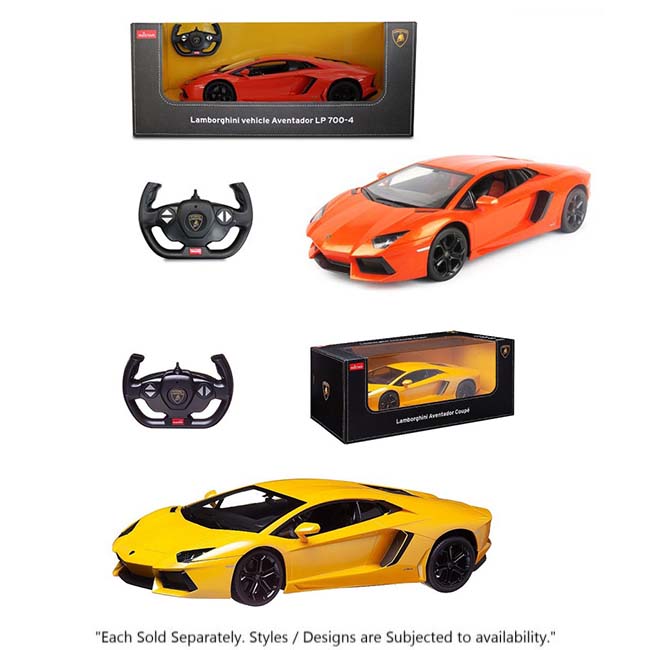RASTAR REMOTE CONTROL - 1:10 LAMBORGHINI AVENTADOR
