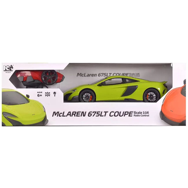 RW 1:14  SCALE MCLAREN 675LT REMOTE CONTROL CAR