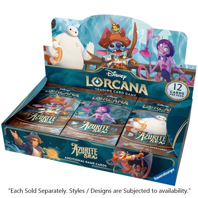 DISNEY LORCANA AZURITE SEA BOOSTER PACK
