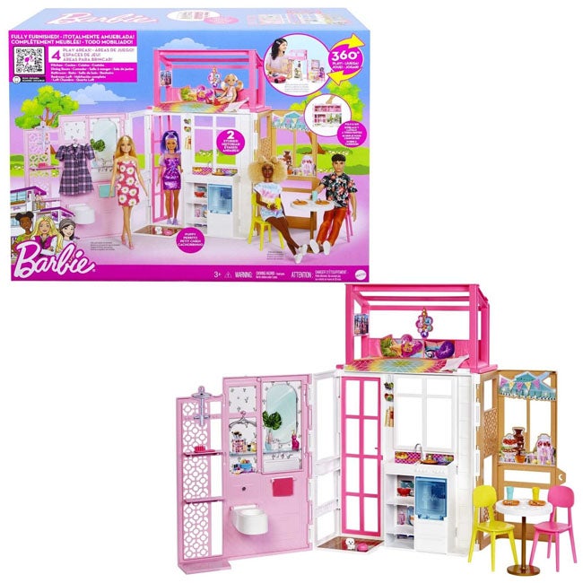 BARBIE DOLL HOUSE PLAYSET