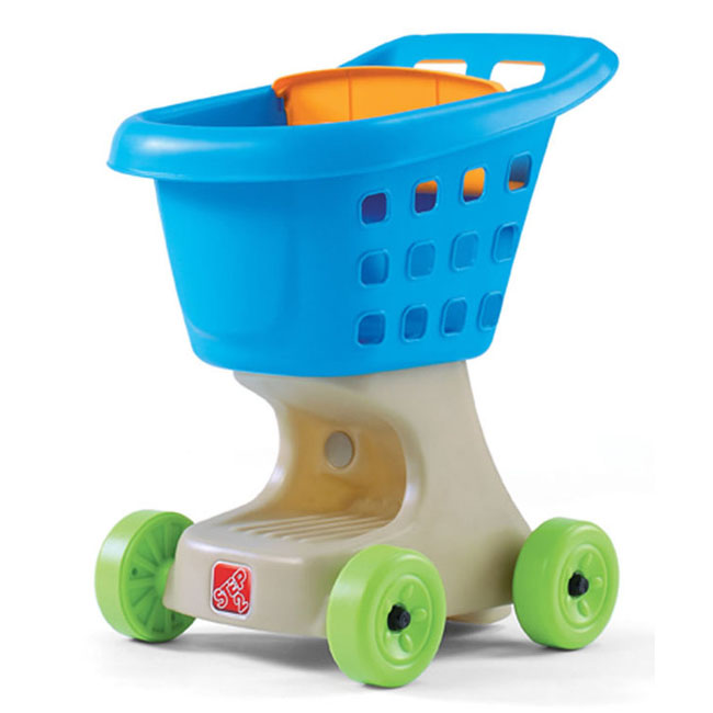 STEP 2 LITTLE HELPERS SHOPPING CART BLUE