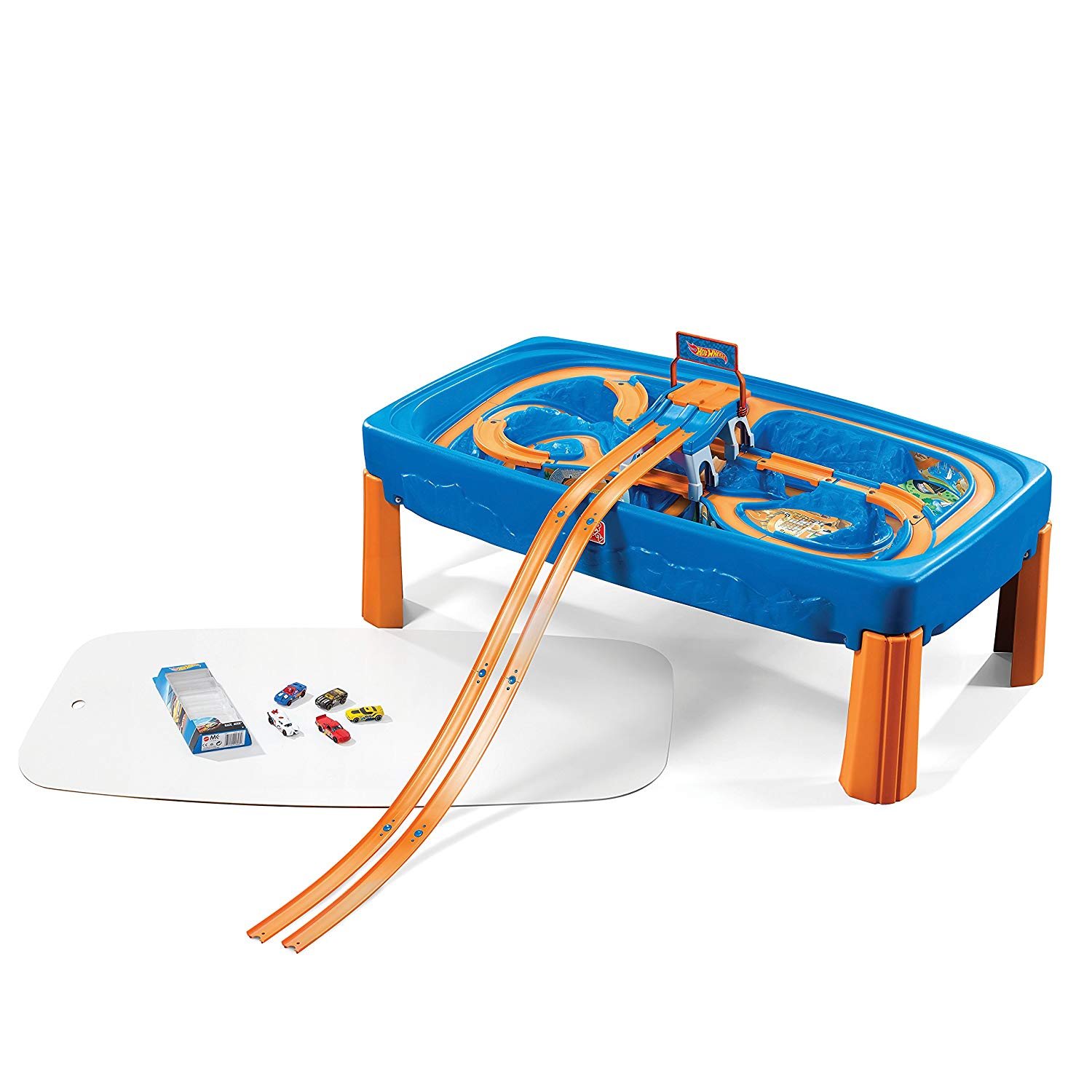 STEP 2 HOT WHEELS CAR TRACK CIRCUIT PLAYSET