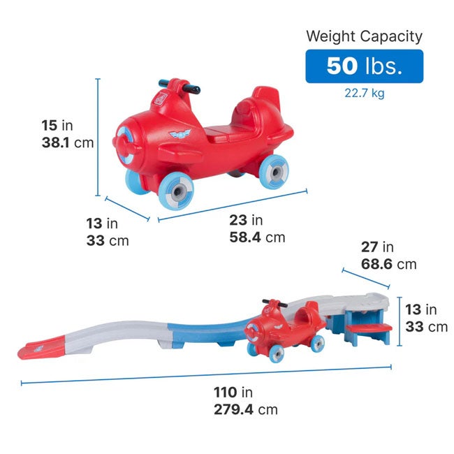 STEP 2 SKY RIDER UP AND DOWN ROLLER COASTER
