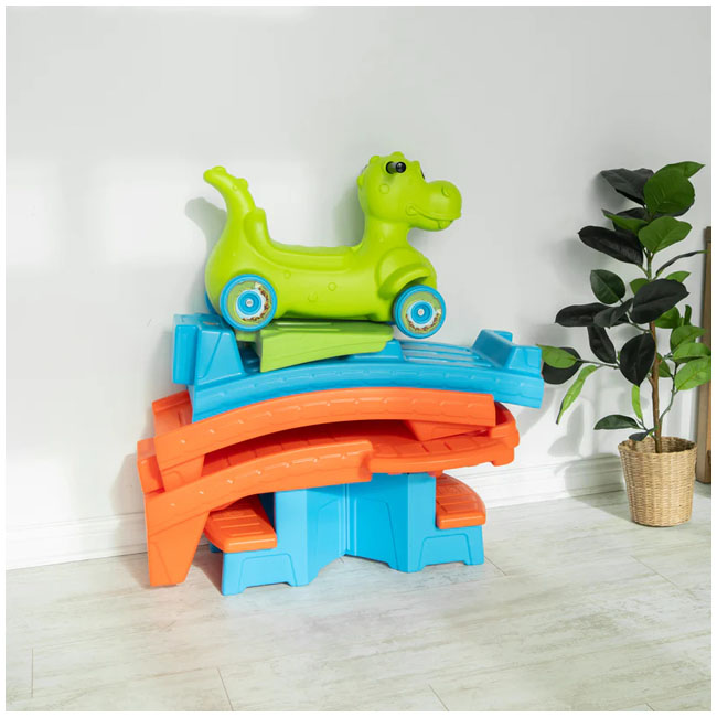 STEP 2 DINO DASH UP & DOWN ROLLER COASTER