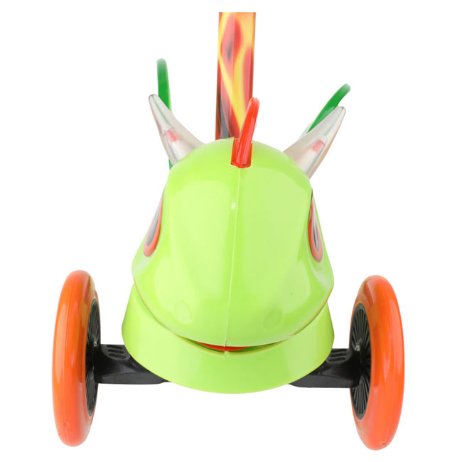 DIMENSIONS DRAGON - MOLDED 3 WHEELED HEAD
