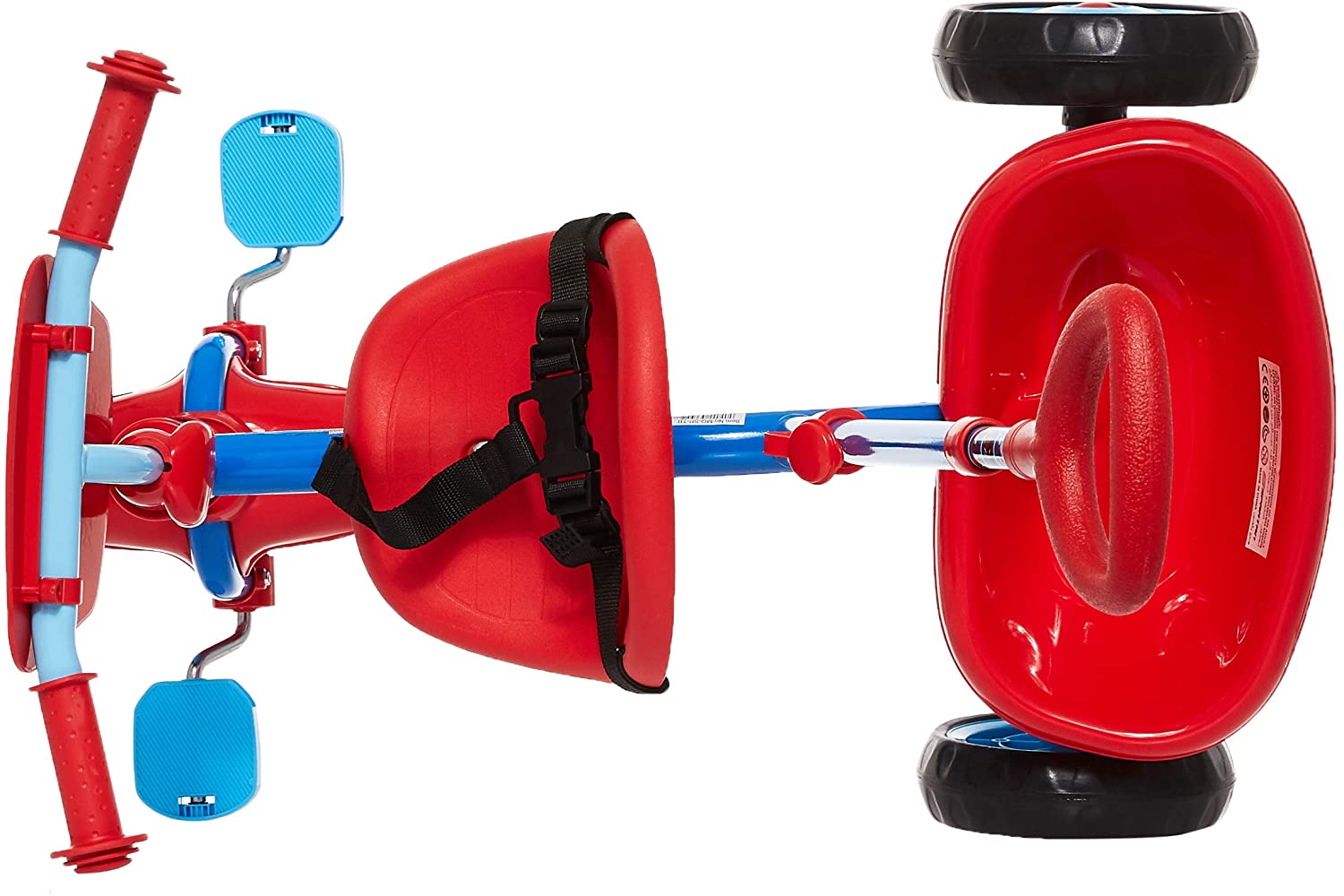 SPARTAN MARVEL SPIDERMAN TRICYCLE WITH PUSHBAR