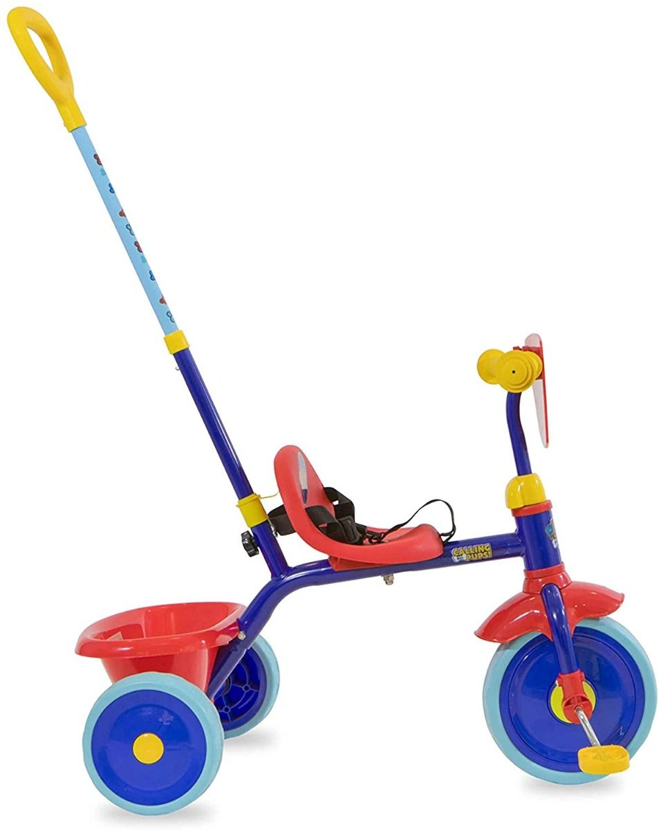 SPARTAN PAW PATROL BOYS TRICYCLE WITH PUSHBAR