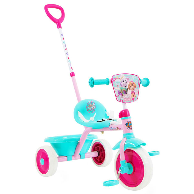 SPARTAN PAW PATROL GIRLS TRICYCLE WITH PUSHBAR