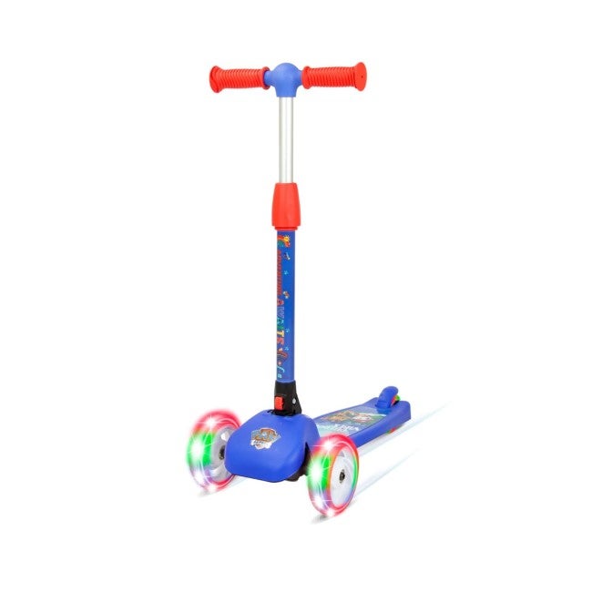 SPARTAN 3-WHEEL LIGHT UP SCOOTER BOYS - PAW PATROL