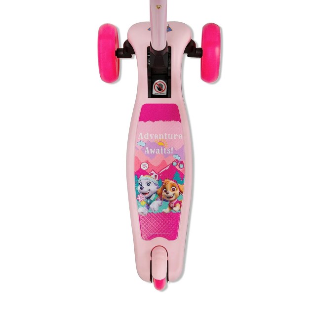 SPARTAN 3-WHEEL LIGHT UP SCOOTER GIRLS - PAW PATROL