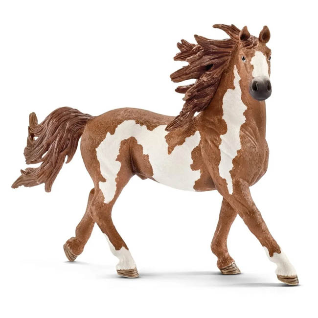 SCHLEICH PINTO STALLION FIGURE