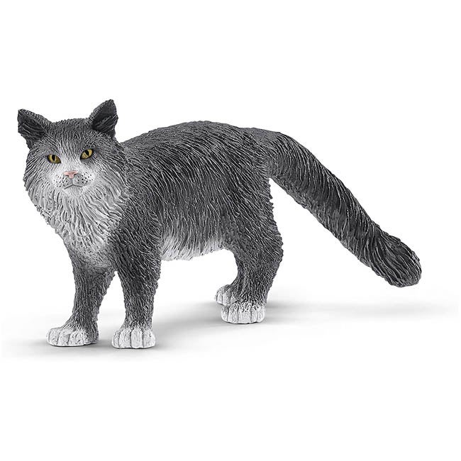 SCHLEICH MAINE COON CAT FIGURE