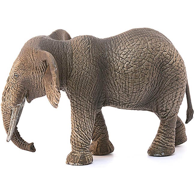 SCHLEICH AFRICAN ELEPHANT FEMALE FIGURE