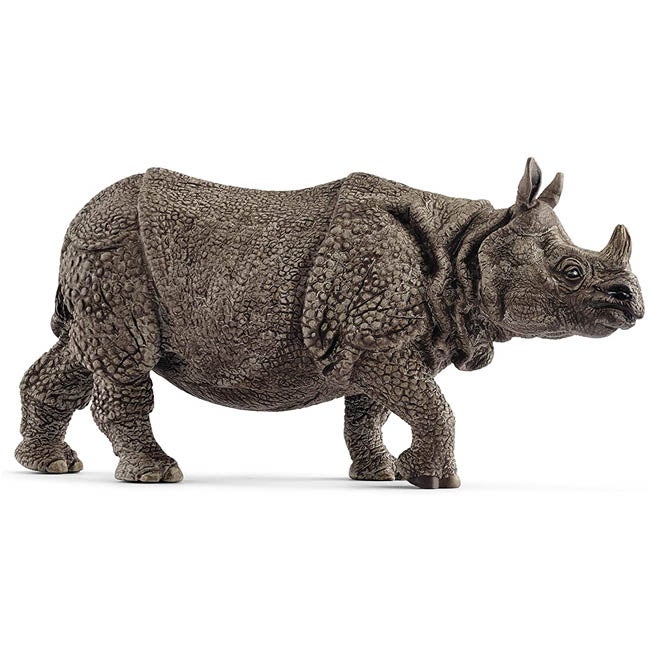 SCHLEICH INDIAN RHINOCEROS FIGURE