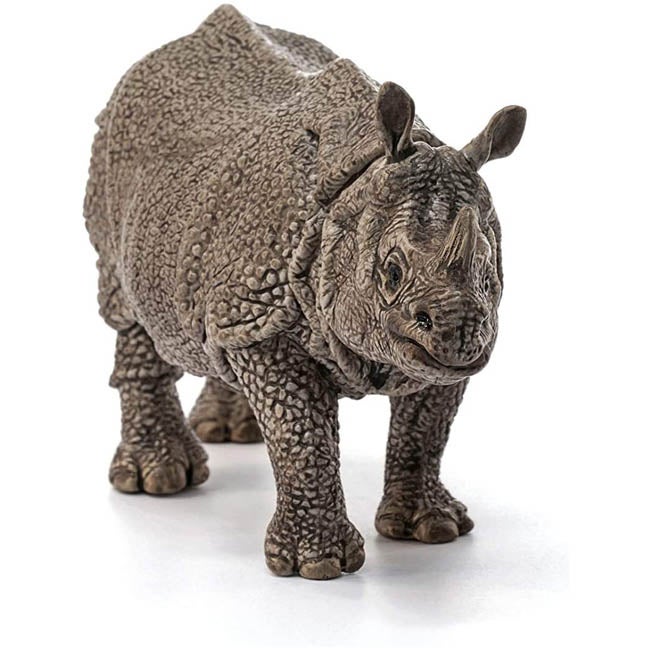 SCHLEICH INDIAN RHINOCEROS FIGURE