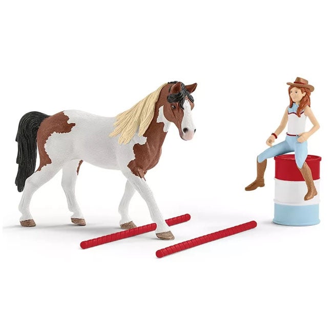 SCHLEICH HORSE CLUB HANNAH'S WESTERN RIDING SET PLAYSET