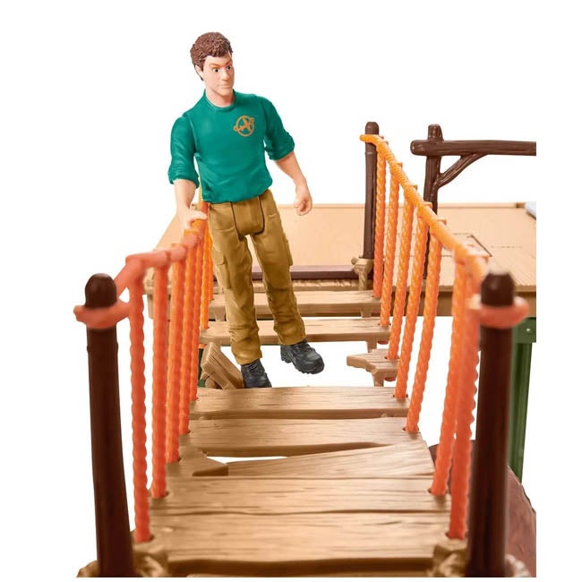 SCHLEICH WILDLIFE RANGER ADVENTURE STATION PLAYSET