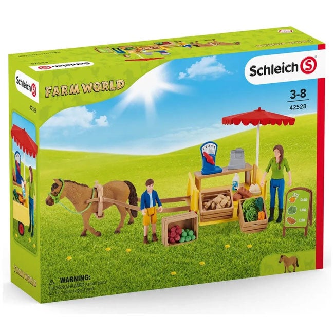 SCHLEICH SUNNY DAY MOBILE FARM STAND