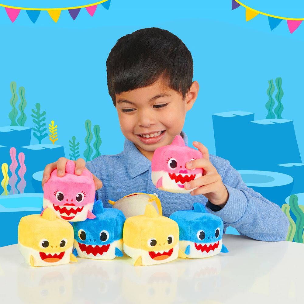  BABYSHARK INDIVIDUAL SOUND CUBES BATTERY OPERATED