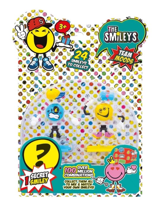 SMILEYS CHARACTERS S1 - 3 PIECES PACK
