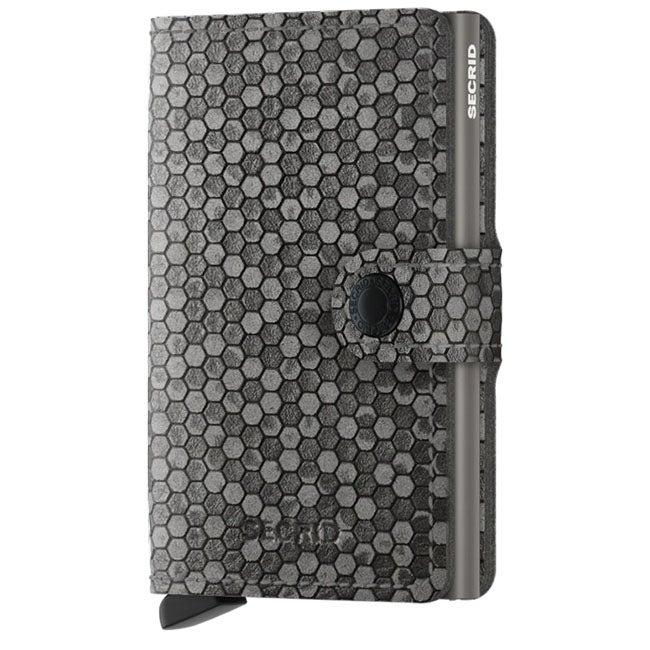 SECRID MINIWALLET HEXAGON MHE-GREY