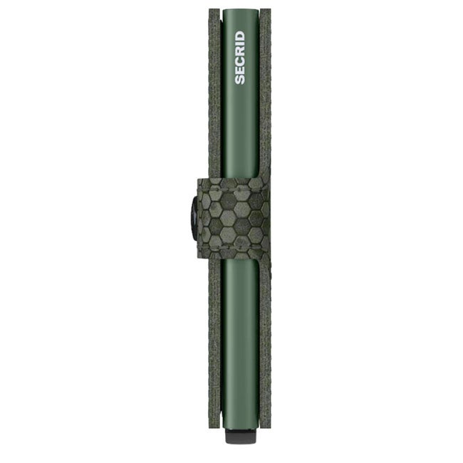 SECRID MINIWALLET HEXAGON MHE-GREEN