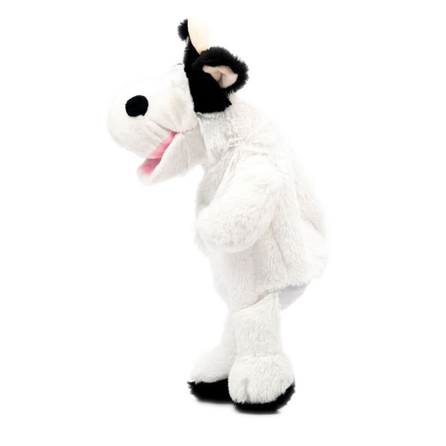 PUGS AT PLAY COW TALKING HAND PUPPET
