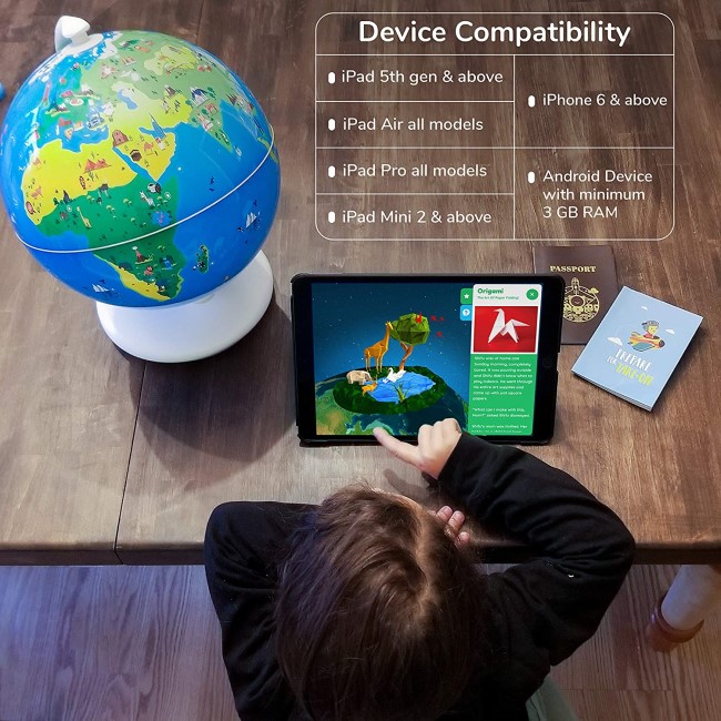 SHIFU ORBOOT AUGMENTED REALITY INTERACTIVE GLOBE