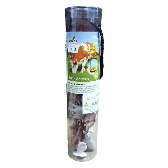 WENNO FARM ANIMALS FUN TUBES