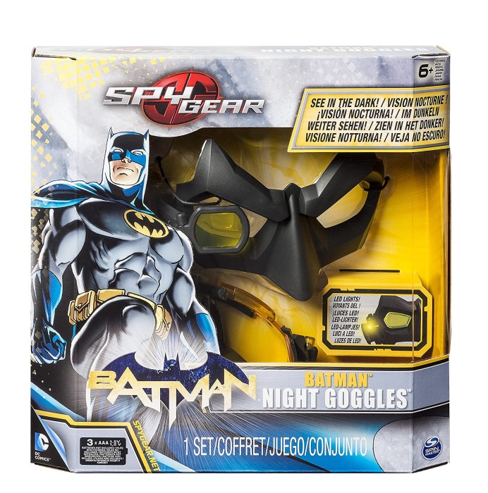 DC BATMAN SPY GEAR NIGHT GOGGLES MASK