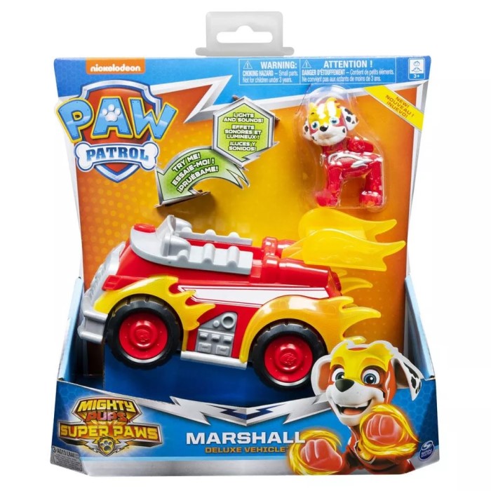 PAW PATROL MIGHTY THEMED VEHICLES ASSORTED