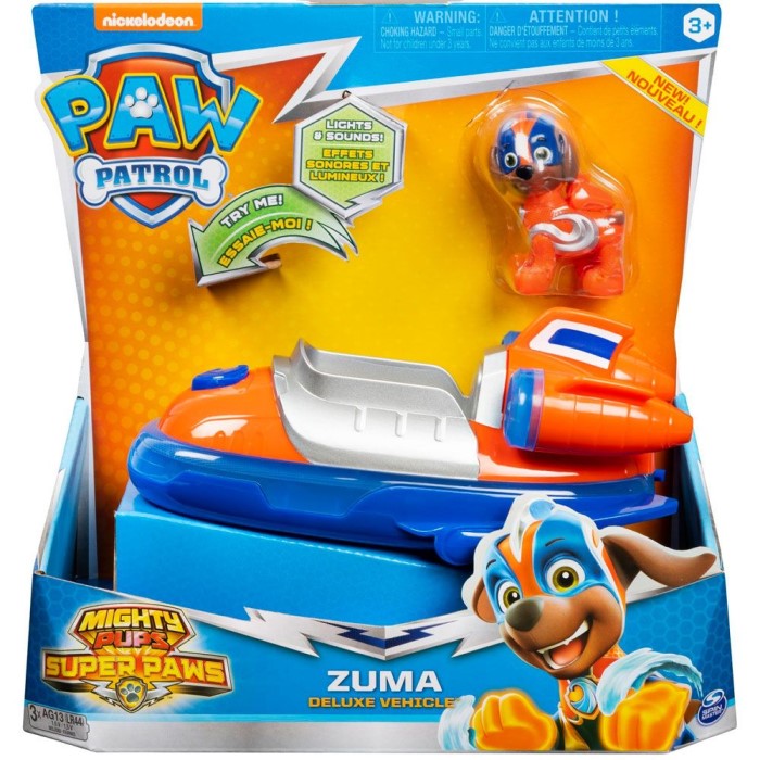 PAW PATROL MIGHTY THEMED VEHICLES ASSORTED