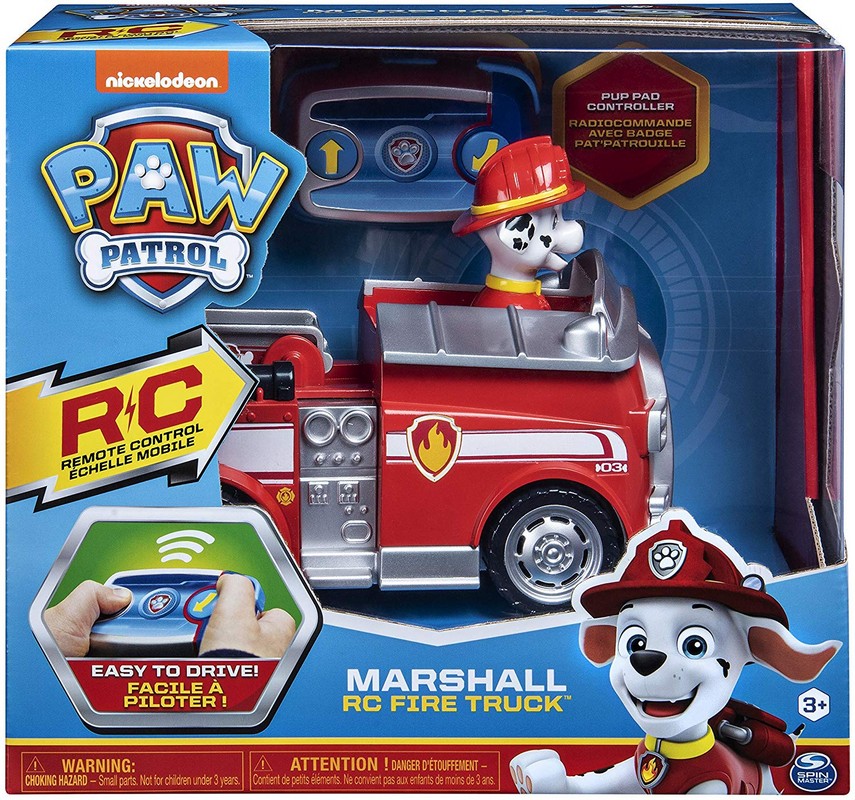 PAW PATROL MARSHALL RC FIRETRUCK