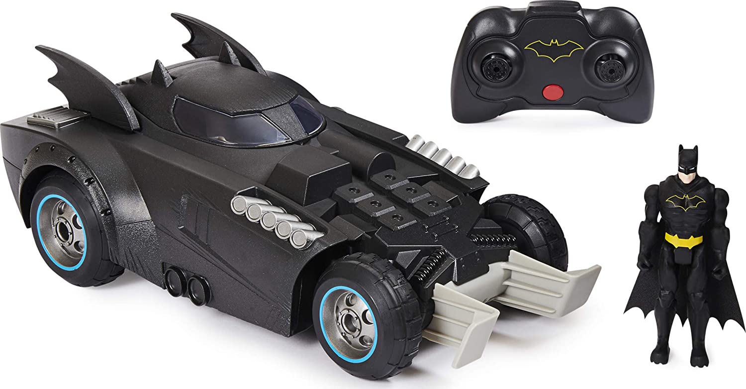 DC BATMAN REMOTE CONTROL LAUNCH & DEFEND BATMOBILE