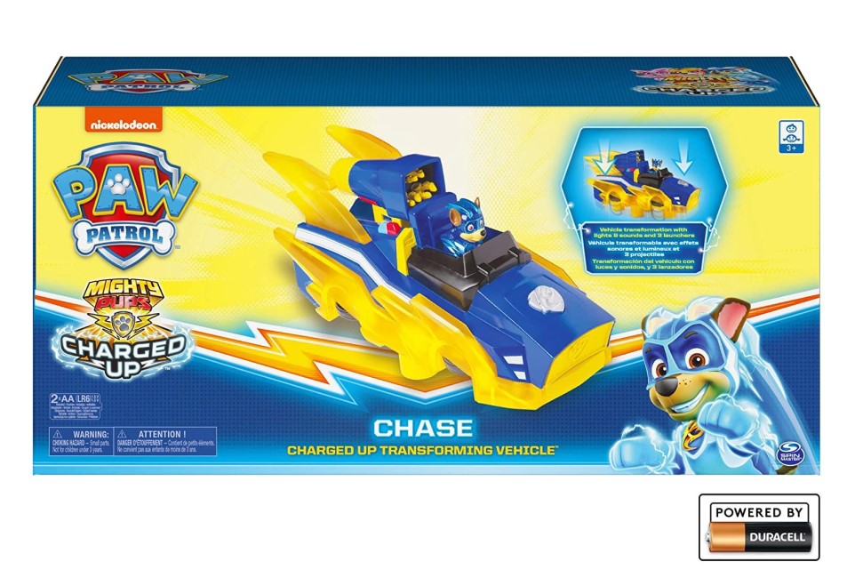 PAW PATROL CHARGED UP CHASE HOVERCRAFT