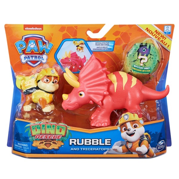 PAW PATROL DINO RESCUE HERO PUPS ASST