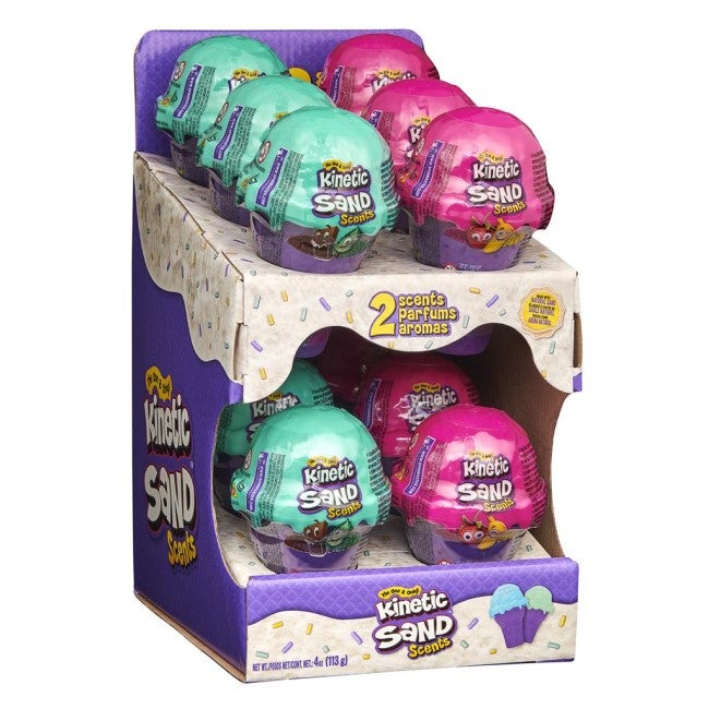 KINETIC SAND ICE CREAM CONTAINER ASSORTED