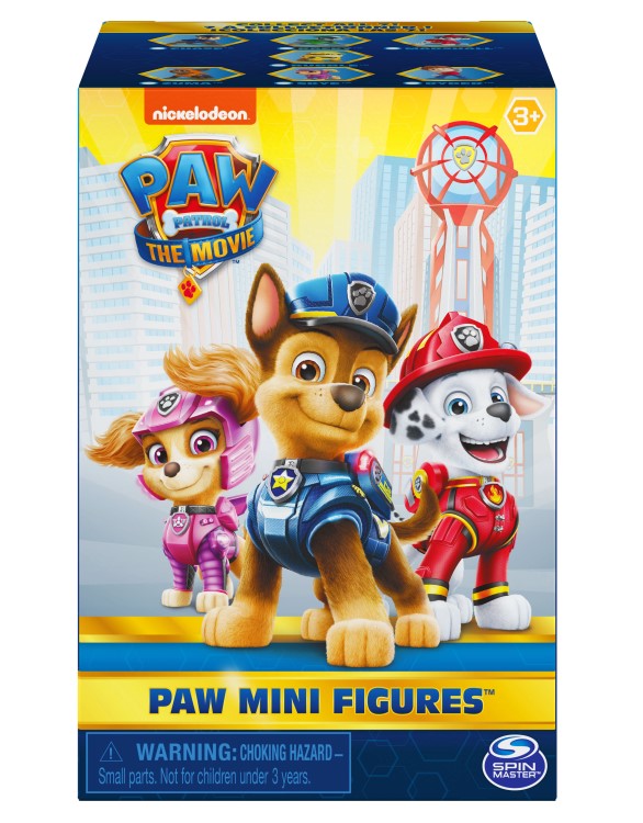 PAW PATROL MOVIE MINI FIGURES DELUXE ASST