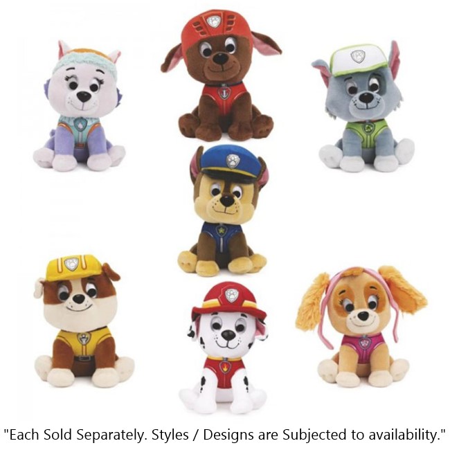 PAW PATROL PLUSH 3.5 INCH ASST