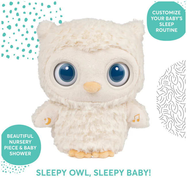 GUND SLEEPY EYES OWL SOOTHER