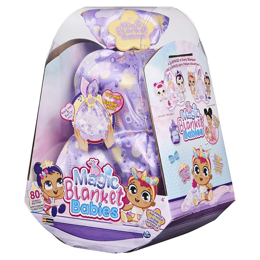 MAGIC BLANKET BABIES PURPLE
