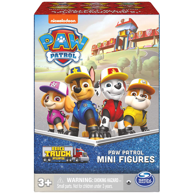 PAW PATROL BIG TRUCK PUPS MINI FIGURES ASST