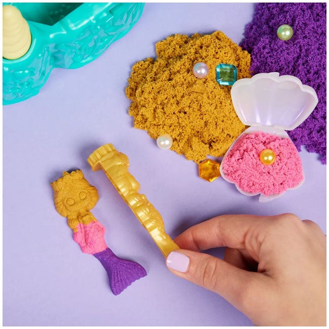 KINETIC SAND MERMAID CRYSTAL PLAYSET