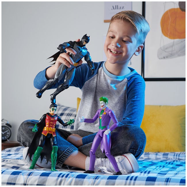 DC BATMAN 12-INCH ACTION FIGURE 3-PACK