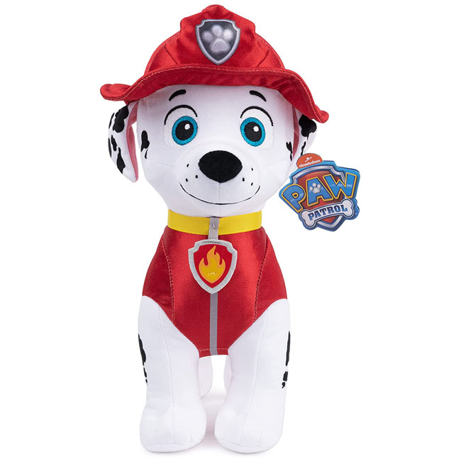 PAW PATROL PLUSH 9 INCH HEROIC STANDING MARSHALL