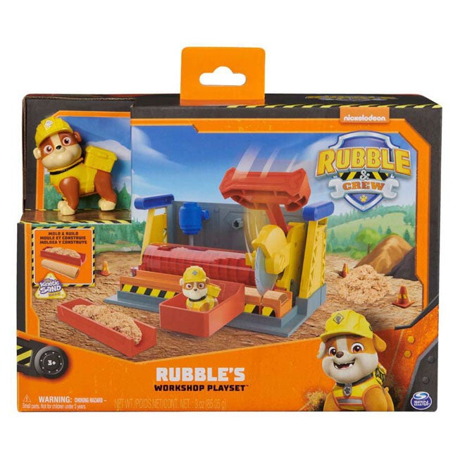 PAW PATROL RUBBLE AND CREW WORKSHOP PLAYSET