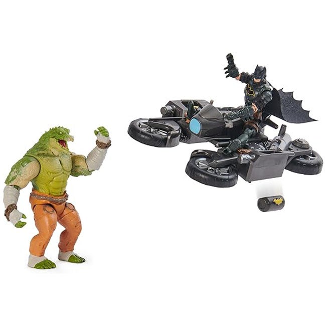 DC BATMAN TRANSFORMING BATCYCLE BATTLE PACK
